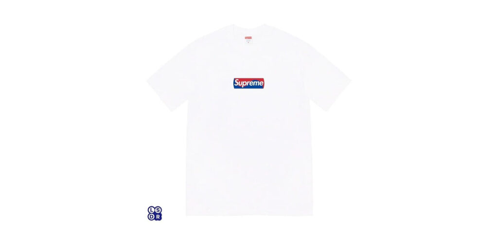 シュプリーム 韓国の新店舗の限定ボックスロゴTシャツ イメージ 画像