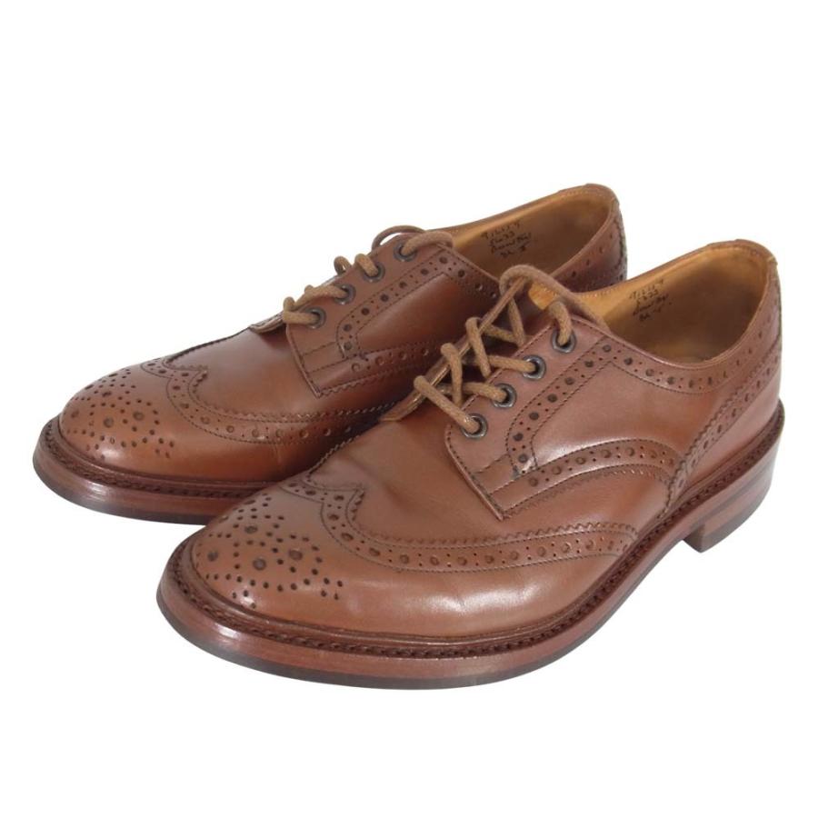 Tricker's トリッカーズ 5633 BOURTON バートン ダイナイトソール マロン ウィングチップ商品画像