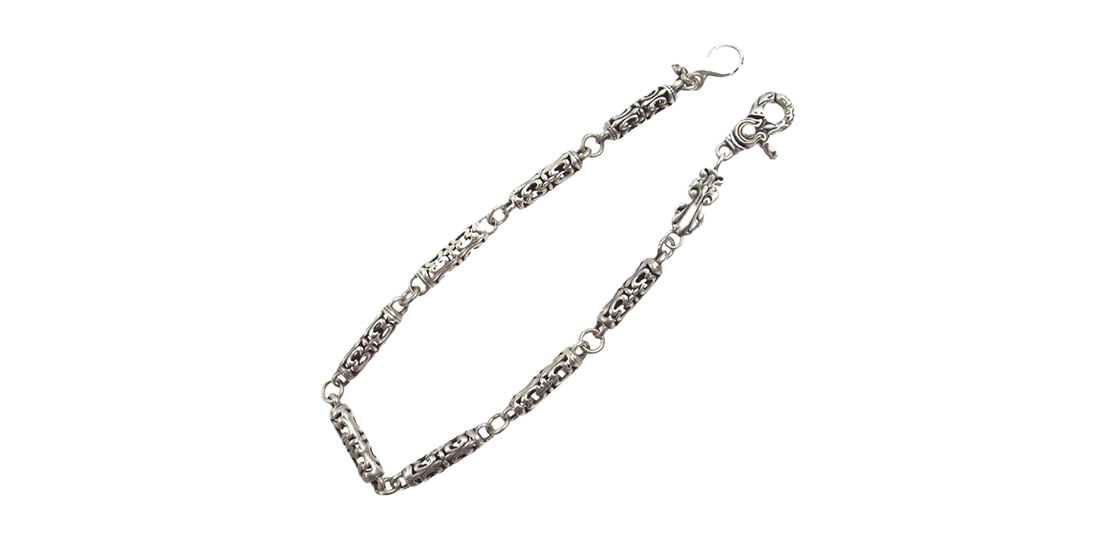 A&G 1クリップ ロングシリンダー ローラー 9リンク クロス フック ウォレットチェーン 買取実績