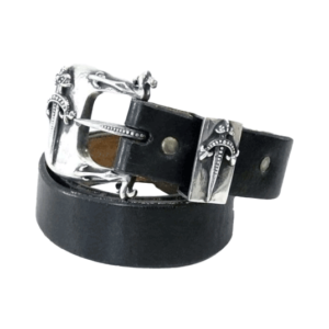 A&G シルバー ダガー バックル レザー ベルト 買取実績