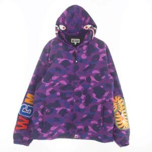 アベイシングエイプ 001LJG301007X COLOR CAMO SHARK HOODIE JACKET  買取実績