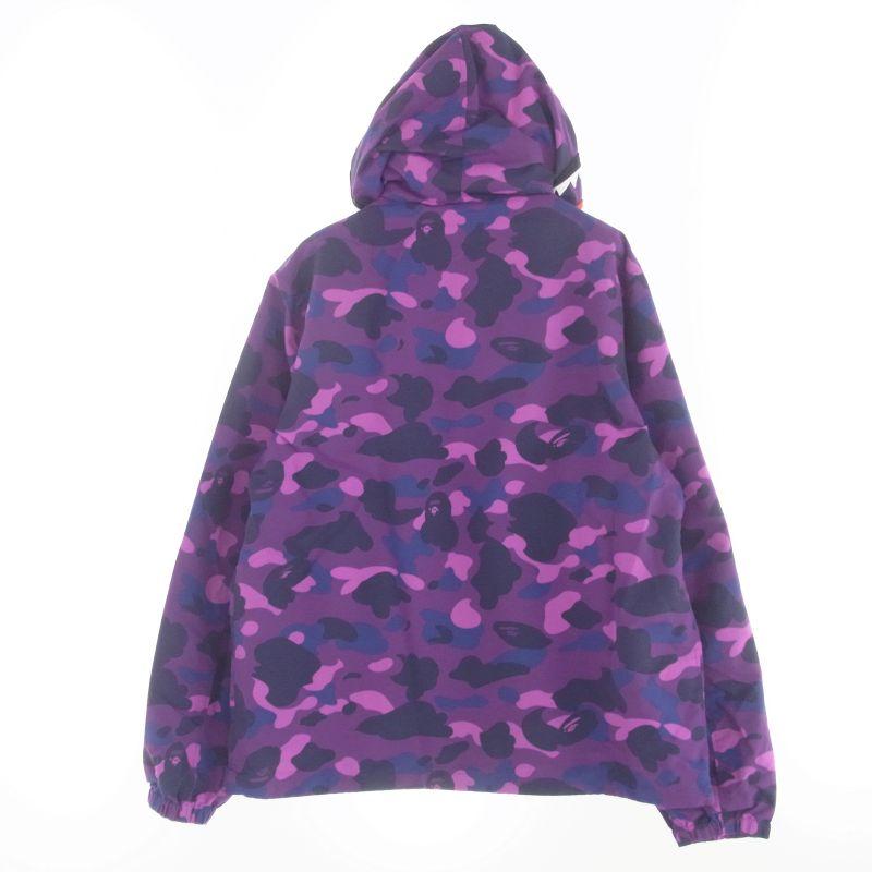 アベイシングエイプ 001LJG301007X COLOR CAMO SHARK HOODIE JACKET カラーカモフラ シャークパーカー ジャケット 買取実績 画像