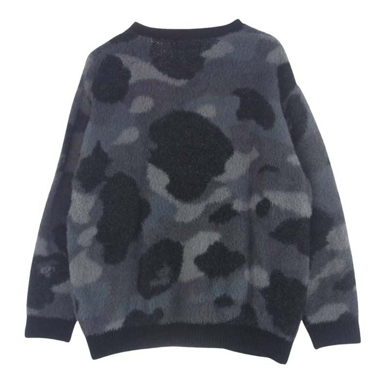 アベイシングエイプ 1K80120006 COLOR CAMO CARDIGAN フェザーヤーン カーディガン 買取実績 画像