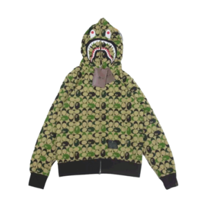 アベイシングエイプ × コーチ シャークフル ジップ パーカー マルチカラー 買取実績