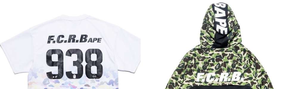 ブリストルの人気コラボレーションご紹介 F.C.Real Bristol × A Bathing APE(アベイシングエイプ)コラボレーション 画像