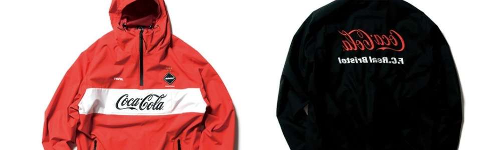 ブリストルの人気コラボレーションご紹介 F.C.Real Bristol × Coca Cola(コカ・コーラ)コラボレーション 画像