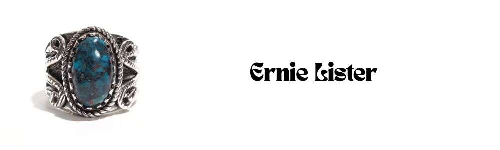 インディアンジュエリーの有名アーティスト・ブランド アーニーリスター(Ernie Lister) 画像