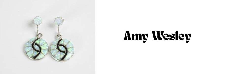 インディアンジュエリーの有名アーティスト・ブランド エイミー・ウェズリー(Amy Wesley)画像