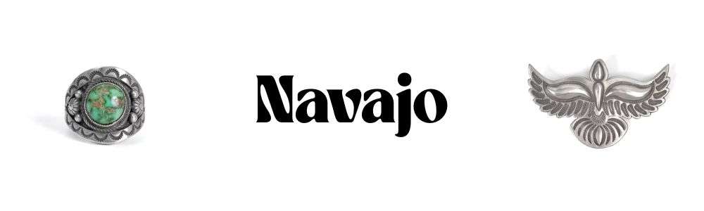 【部族別】インディアンジュエリーの特徴と違い ナバホ族(Navajo)|力強いデザインとターコイズの輝き 画像