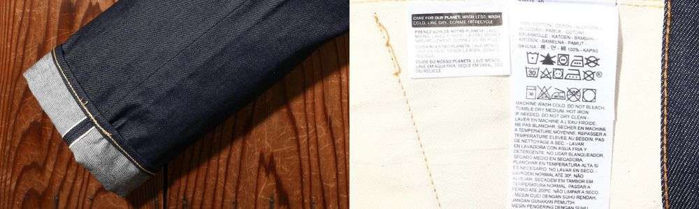 LVC購入前に知っておくべき重要ポイント｜サイズ・縮み・生産国 リジッドデニムの「縮み」を理解する 画像