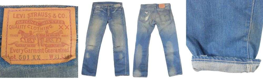 LVCのお手入れと育て方｜理想の色落ちを実現する方法 ヴィンテージのような色落ちを目指すコツ 画像