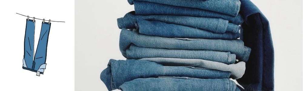 LVCのお手入れと育て方｜理想の色落ちを実現する方法 初回の水通し｜失敗しない洗濯手順 画像