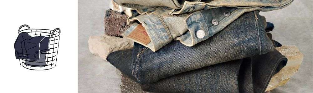 LVCのお手入れと育て方｜理想の色落ちを実現する方法 育て方の基本｜洗濯頻度とメンテナンス 画像