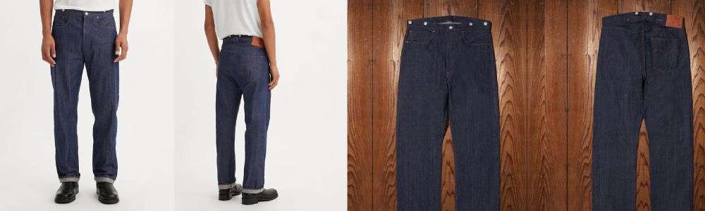 LVCの年代別501モデル徹底比較｜シルエット・特徴・おすすめの人 【1890年モデル】デニムの原点｜サスペンダー時代の歴史的一本 画像