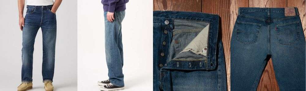 LVCの年代別501モデル徹底比較｜シルエット・特徴・おすすめの人 【1955年モデル】アンチフィットの名作｜無骨なボックスシルエット 画像