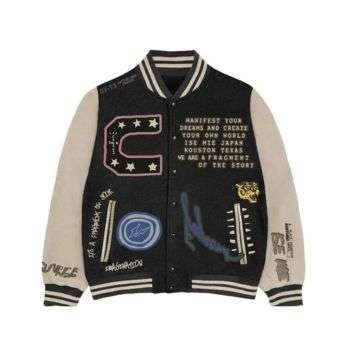 Cactus Jackのアパレルとグッズ Fragment Manifest Letterman Jacket 画像