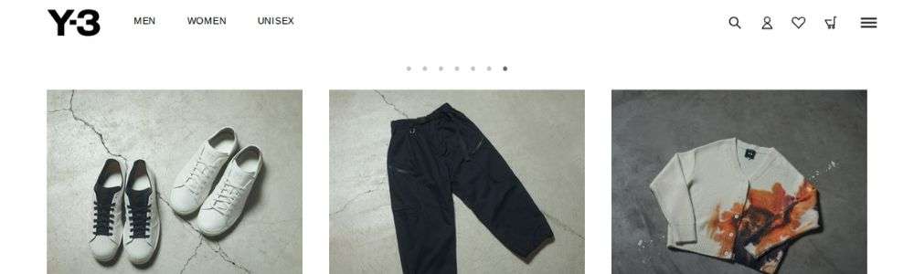 Y-3取扱店舗情報 公式オンラインストア 画像