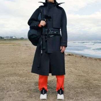Y-3 コーディネート紹介 ロングコートスタイル 画像