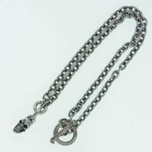 ガボール ギャランティカード付属 GABORATORY ガボラトリー QUARTER SKULL & 6CHAIN NECKLACE 48cm  買取実績