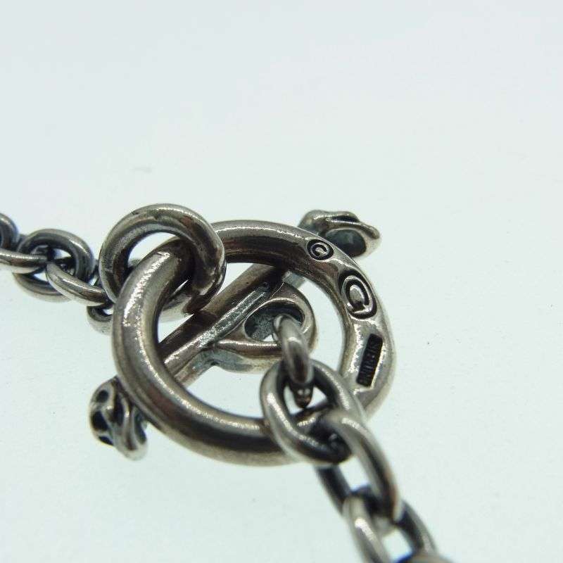 ガボール ギャランティカード付属 GABORATORY ガボラトリー QUARTER SKULL & 6CHAIN NECKLACE 48cm クォータースカル 6チェーン ネックレス 買取実績 画像