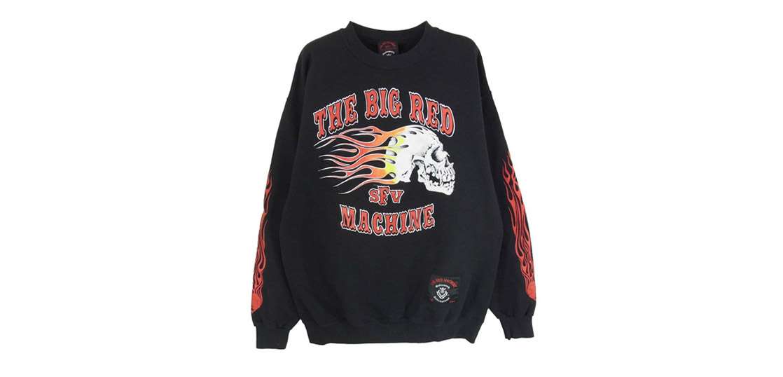 ガボール Gaboratory international ガボラトリー インターナショナル BIG RED MACHINE BIKERS クルーネック スウェット 買取実績