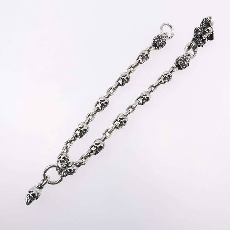 ガボール Gaboratory ガボラトリー マリア オーダーシート付属 スカルオンスネークキーパー 2ライオン 10スカル スモールオーバルリンク 1ドロップスカル ウォレットチェーン 買取実績 画像