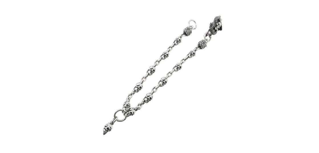 ガボール Gaboratory ガボラトリー マリア オーダーシート付属 スカルオンスネークキーパー 2ライオン 10スカル スモールオーバルリンク 1ドロップスカル ウォレットチェーン 買取実績