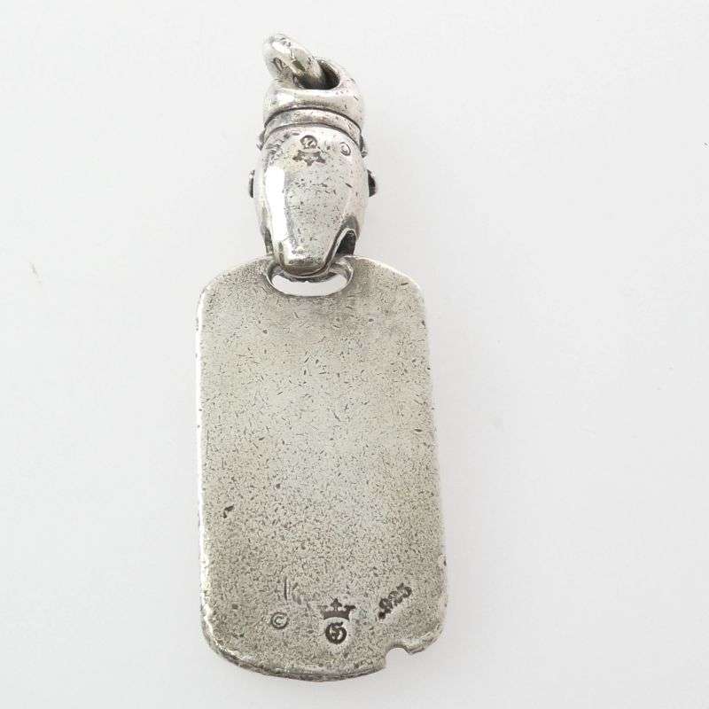 ガボール ガボラトリー マリア初期 ドッグタグ w/スパイクブルドッグ ペンダントトップ 買取実績 画像