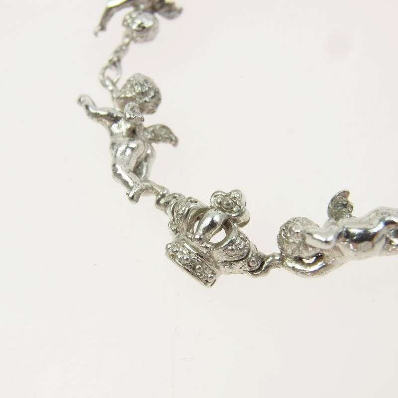 ジャスティンデイビス エンジェル クラウン モチーフ ネックレス 買取実績 画像