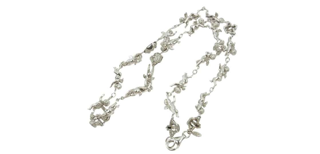 ジャスティンデイビス エンジェル クラウン モチーフ ネックレス 買取実績