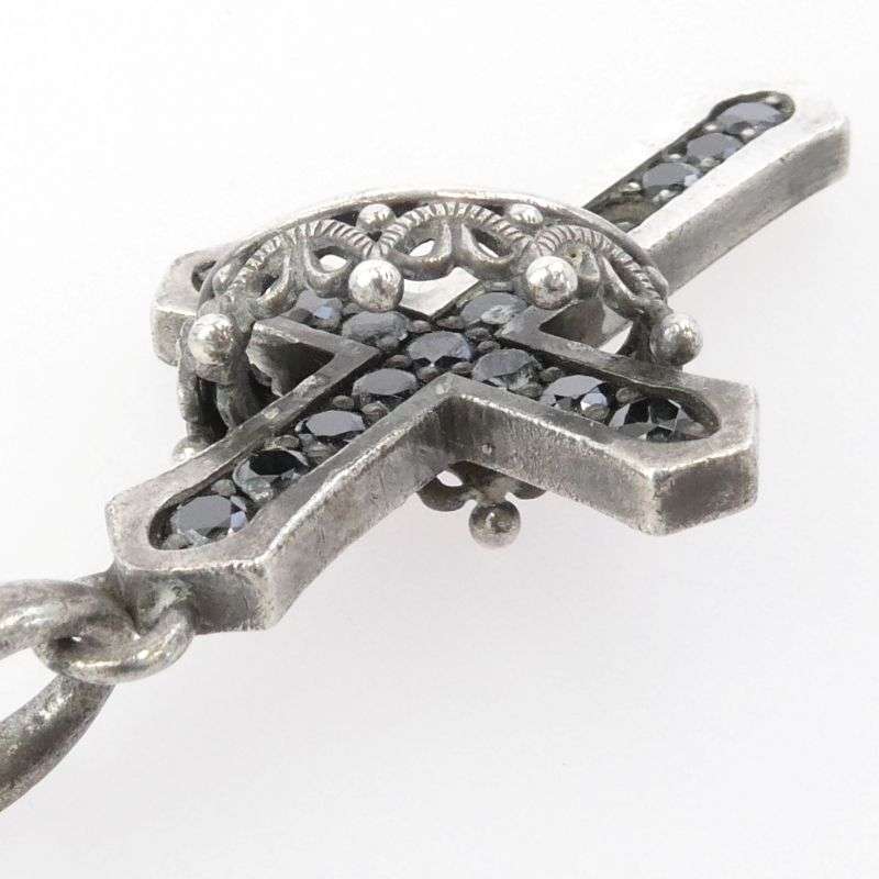 ジャスティンデイビス CROSS with CROWN クロス クラウン ペンダント トップ 買取実績 画像
