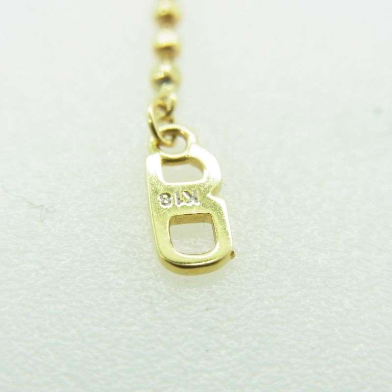 ジャスティンデイビス GNJ1302 K18YG MILKY WAY ミルキーウェイ チェーン ネックレス 買取実績 画像