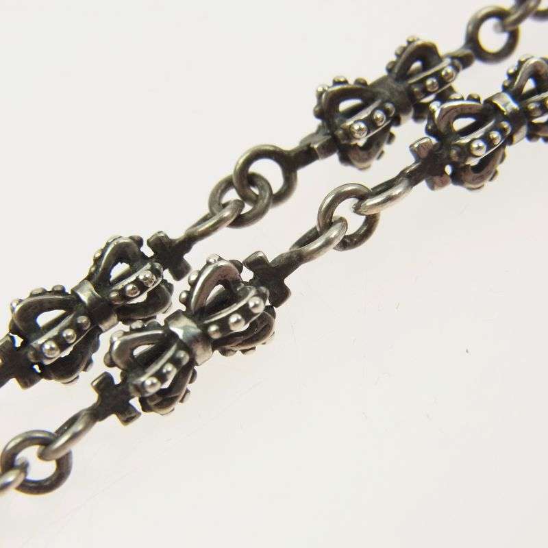 ジャスティンデイビス SNJ106 Double Crown Chain ダブルクラウン チェーン ネックレス 買取実績 画像