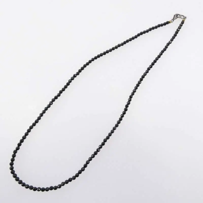 廃盤　ジャスティンデイビス TINY ONYX Chain　オニキスチェーン Brand Max】ルイヴィトン・ヴィトン・エルメス・シャネル・カルティエ アクセサリー