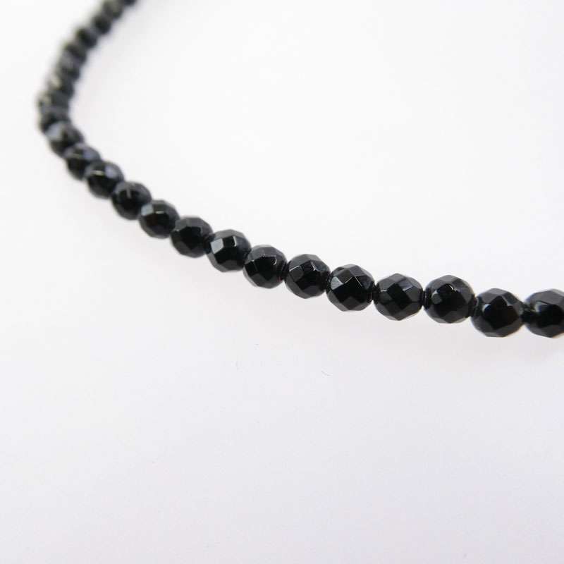 ジャスティンデイビス SNJ330 Tiny Onyx Chain タイニー オニキス ネックレス チェーン 買取実績 画像