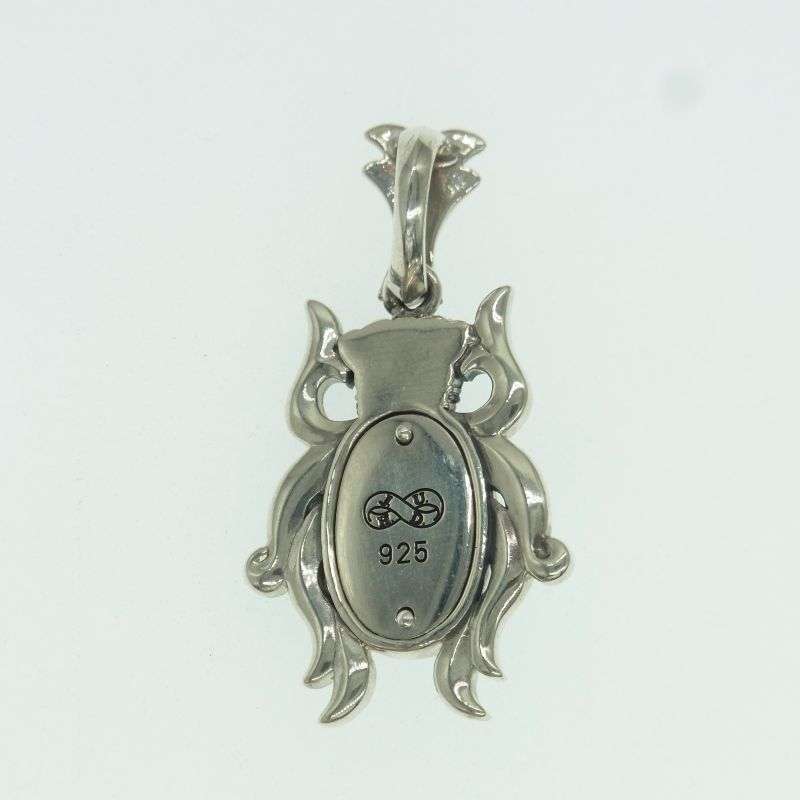 ジャスティンデイビス SPJ510 購入証明書付属 ビートルモチーフ オニキス ペンダントトップ 買取実績 画像