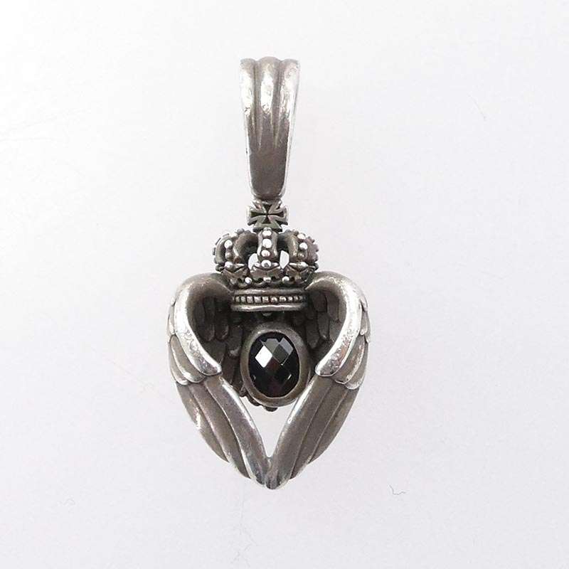 ジャスティンデイビス SPJ582 × 内山英雄 ヴィーナスフェザー ペンダントトップ クリアストーン 買取実績 画像