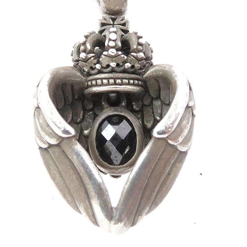 ジャスティンデイビス SPJ582 × 内山英雄 ヴィーナスフェザー ペンダントトップ クリアストーン 買取実績 画像