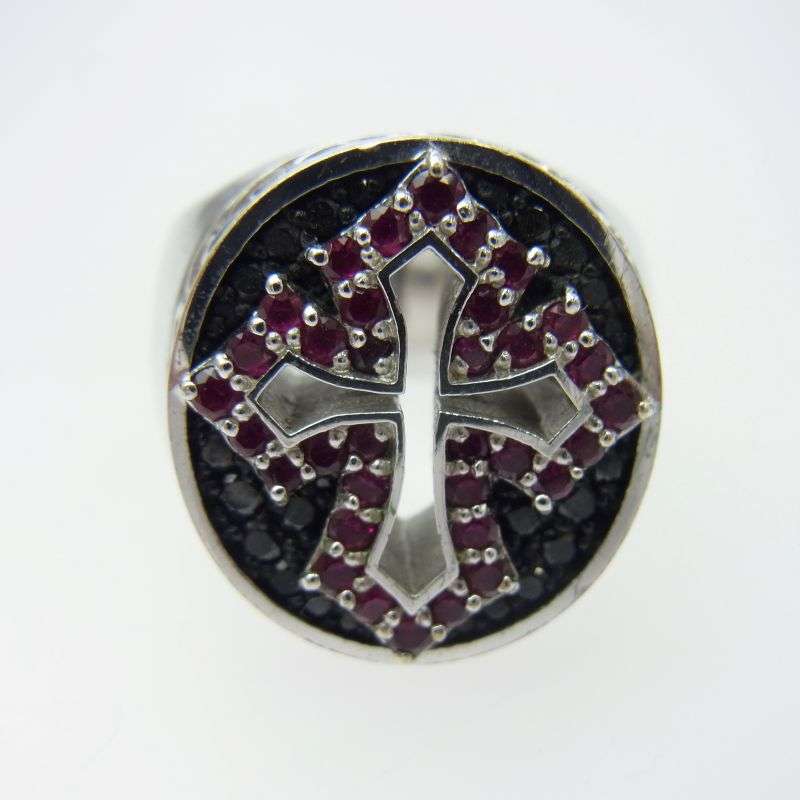 ジャスティンデイビス SRJ303 3 RED 9 NOBLE CROSS レッド ノーブル クロス リング 買取実績 画像