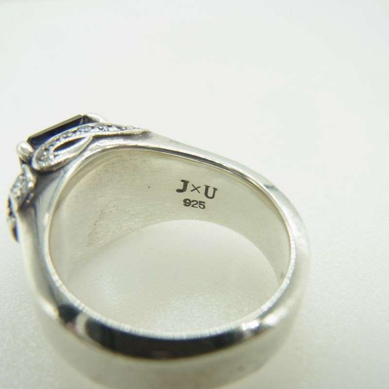 ジャスティンデイビス SRJ553 J×U GLAM ROX グラムロックス クラウン ストーン リング 買取実績 画像