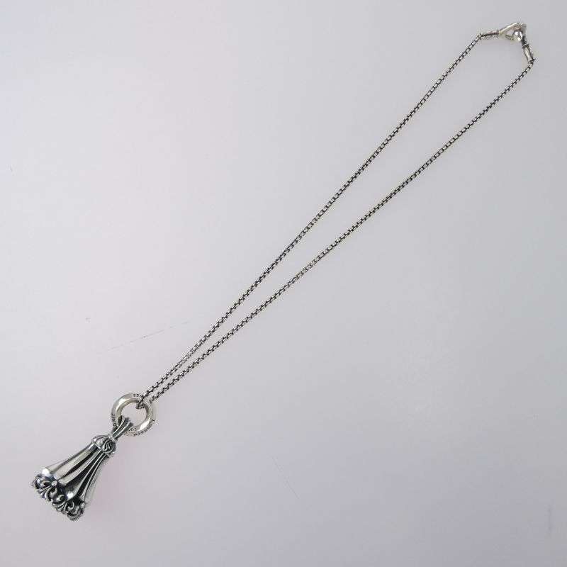 ロンワンズ 販売証明書カード付属 メイティングフライト クロムベルM ペンダントトップ MFフック ボックスチェーンM ネックレス 買取実績 画像