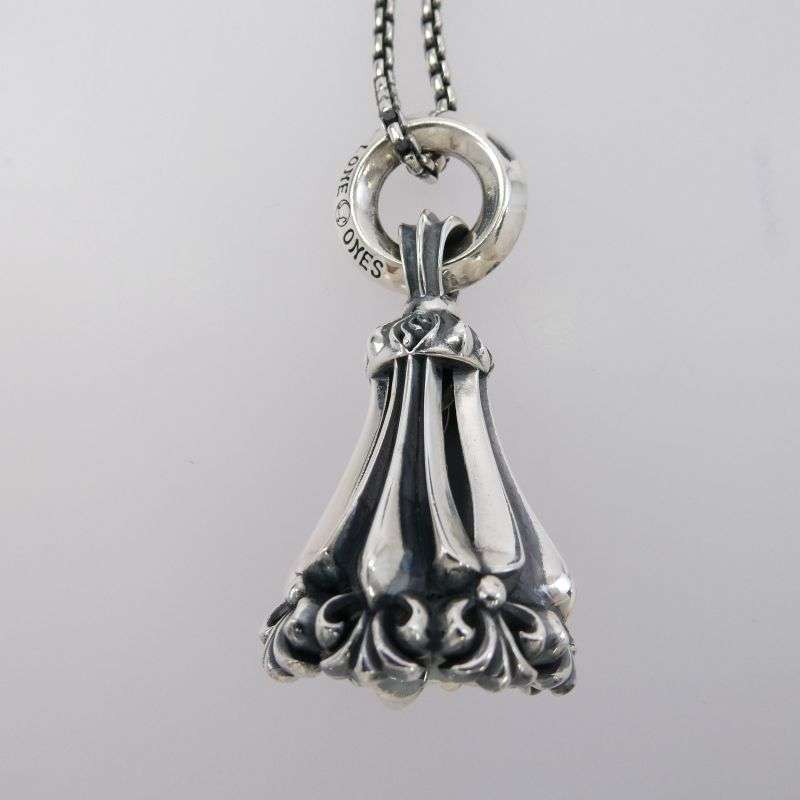 ロンワンズ 販売証明書カード付属 メイティングフライト クロムベルM ペンダントトップ MFフック ボックスチェーンM ネックレス 買取実績 画像