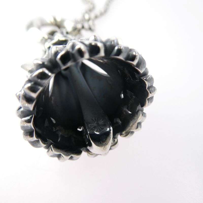 ロンワンズ 販売証明書カード付属 メイティングフライト クロムベルM ペンダントトップ MFフック ボックスチェーンM ネックレス 買取実績 画像