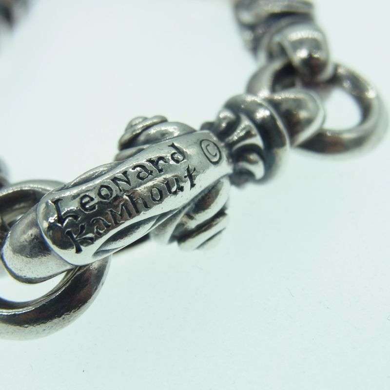 ロンワンズ MFB-0022 購入証明書付属 Leonard Kamhout レナードカムホート刻印 DOVE BRACELET ドーヴ ホーク ブレスレット 買取実績 画像