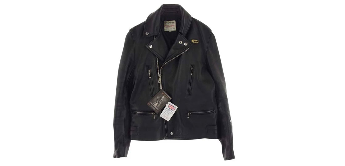 ルイスレザー 402T ライトニング タイトフィット レザー ダブル ライダース ジャケット 買取実績