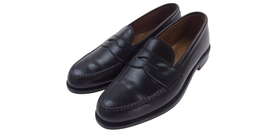 ALDEN オールデン 986 USA製 コードバン レザー コイン ローファー ドレス シューズ 買取実績