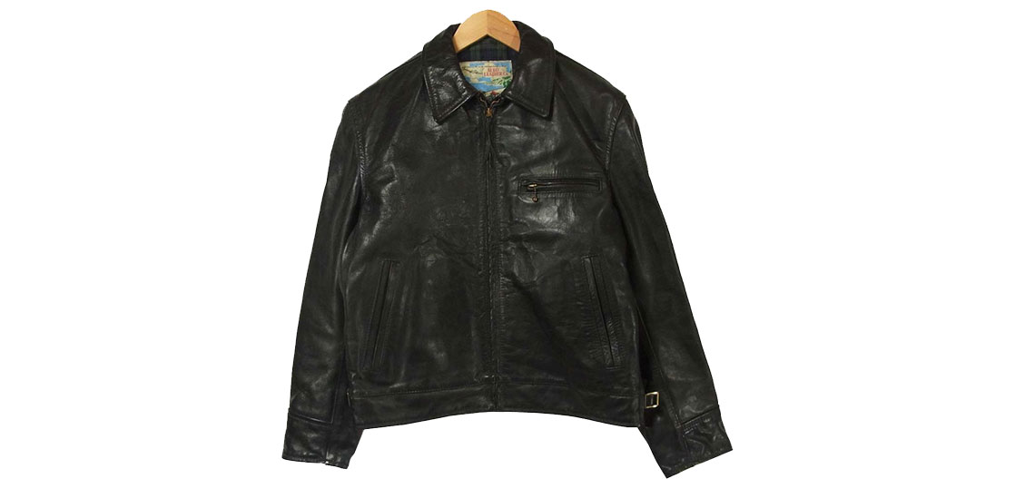 エアロレザー ハーフベルト ジャケット ステアハイド 買取実績