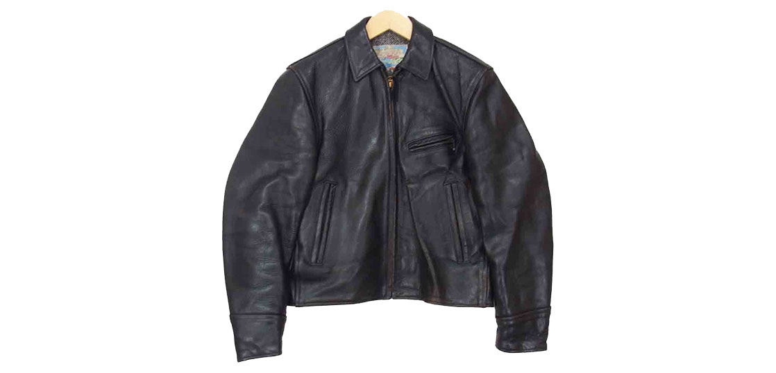 エアロレザー ハーフベルト ジャケット 買取実績