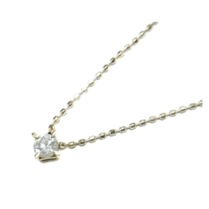 アガット 18K 0.1カラットダイヤ ネックレス 買取実績