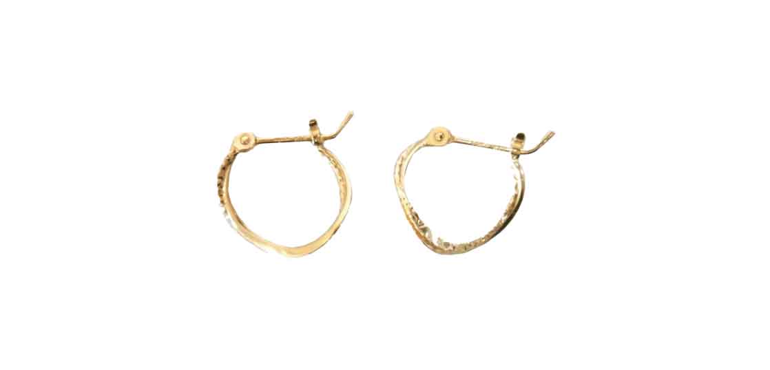 アガット K18ピアス 2連フープ 買取実績